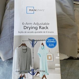 6-Arm Adjustable Drying Rack